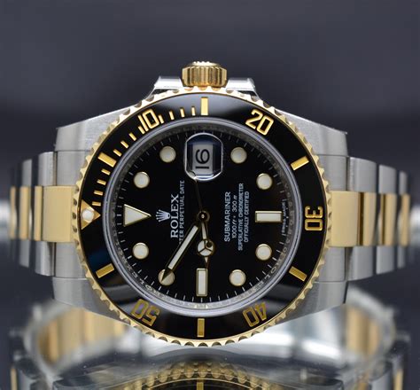 rolex submariner two tone vs steel|Rolex Submariner official site.